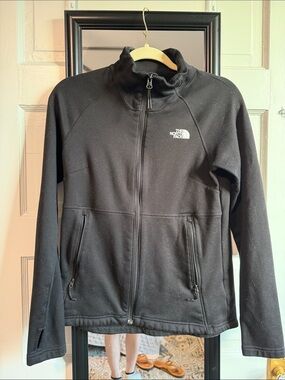 The North Face Black Zip-Up Fleece Jacket